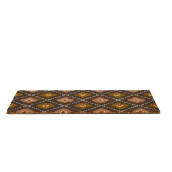 Hello Honey&reg; Multicolor Geometric Print Coir Doormat {7}