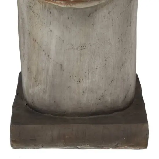 Brown MGO Contemporary Garden Sculpture, 10" x 10" x 10" {4}