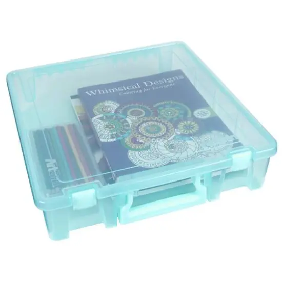 ArtBin&reg; Super Satchel&trade; Aqua Mist Single Compartment Box {6}