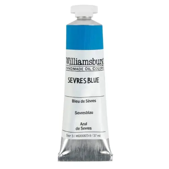 Williamsburg&reg; Artist Oil Colors, 37mL Sevres Blue {1}