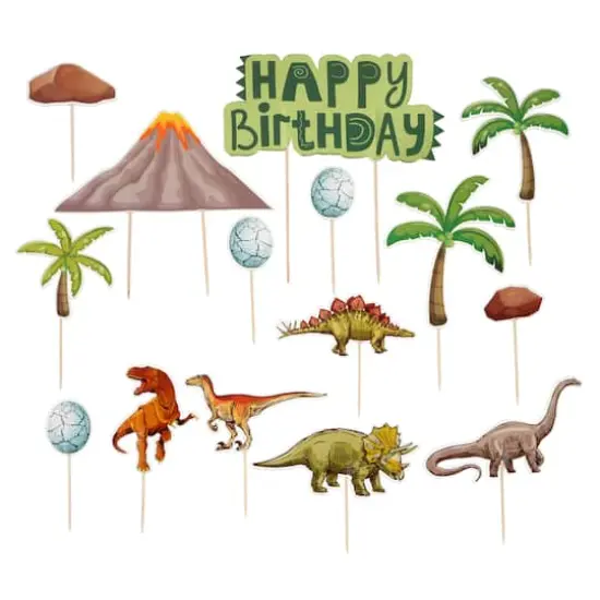 Dinosaur Birthday Cake Topper Set by Celebrate It&reg; {1}