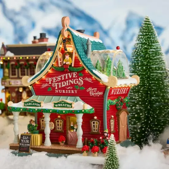 Lemax&reg; Santa's Wonderland Festive Tidings Nursery {3}