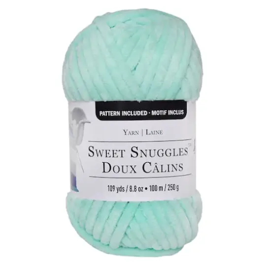 Sweet Snuggles&trade; Yarn by Loops & Threads&reg; Mint {1}