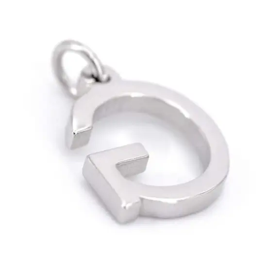 Sterling Silver Alphabet Charm by Bead Landing&trade; G {8}