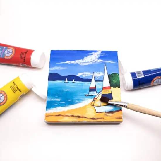 Acrylic Paint by Artist's Loft&trade;, 8.5oz. Primary Blue {4}