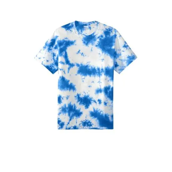 Port & Company&reg; Crystal Tie-Dye T-Shirt True Royal {1}