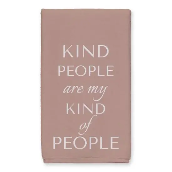 My Kind Of People Tea Towel Set Pink {3}