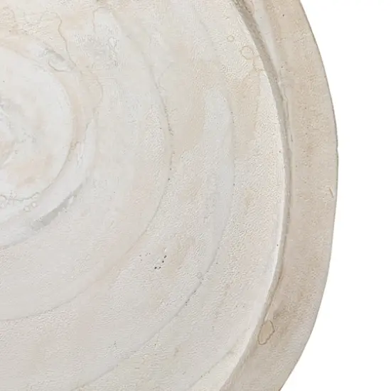 Hello Honey&reg; 12" Paulownia Wood Pedestal Tray {5}