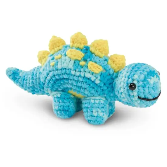 Intermediate Dinosaur Amigurumi Crochet Kit by Loops & Threads&reg; {1}