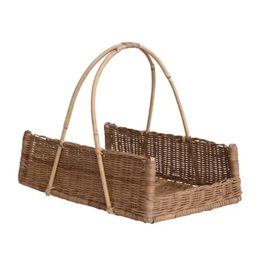 Hello Honey&reg; 16" Natural Decorative Rattan Hanging Basket {1}