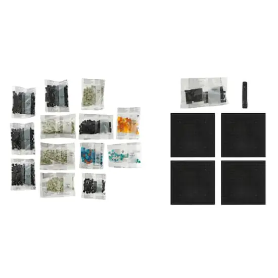 10" x 10" Butterfly Pixelated Brick Art Kit by Make Market&reg; {3}