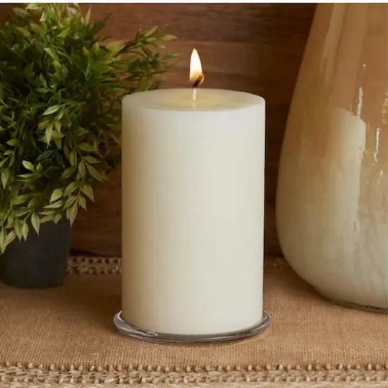 Root Candles Timberline&trade; 4" x 6" Unscented Pillar Candle Ivory {4}