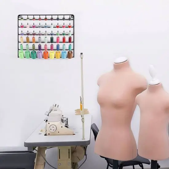 NEX&trade; 48-Spool Wall-Mounted Sewing Thread Rack {6}