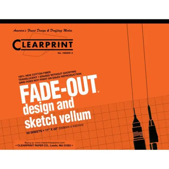 Clearprint&trade; Fade-Out&reg; Grid Design & Sketch Pad {1}