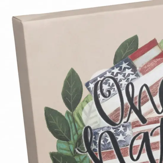 One Nation Under God Canvas Wall Art {4}