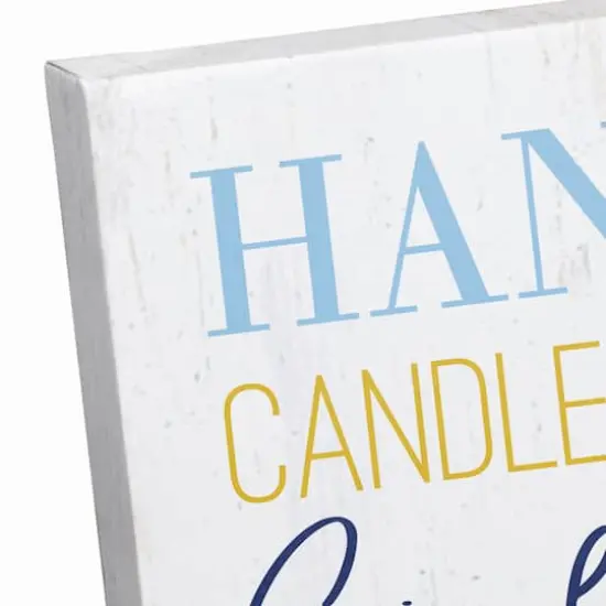 Hanukkah Words and Phrases 16x20 Canvas Wall Art {4}