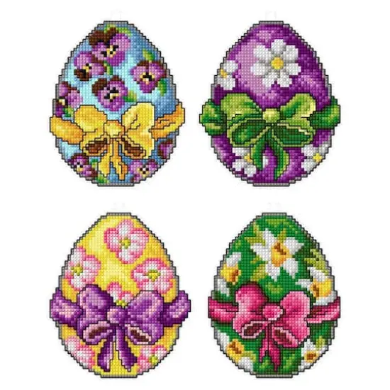 Orchidea Easter Eggs Counted Cross Stitch Kit {1}