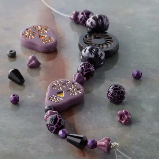 Purple Days Czech Glass Bead Mix by Bead Landing&trade; {3}