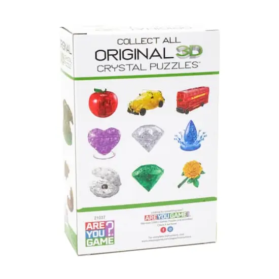 3D Crystal Puzzle - Brown Bear and Baby: 40 Pcs {4}