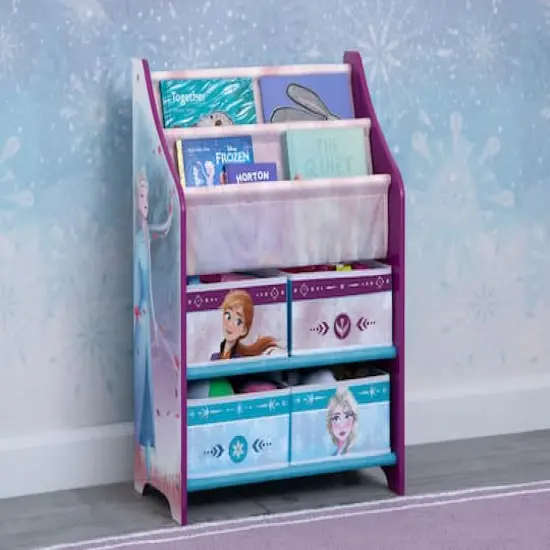 Delta Children Frozen II Toy & Book Organizer {4}