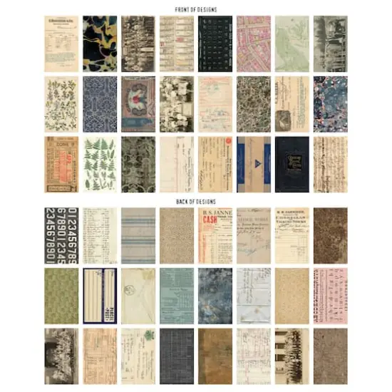 Tim Holtz&reg; Idea-Ology&reg; Backdrops Double-Sided Cardstock {3}