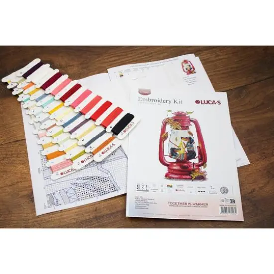 Luca-S Together Is Warmer Counted Cross-Stitch Kit {6}