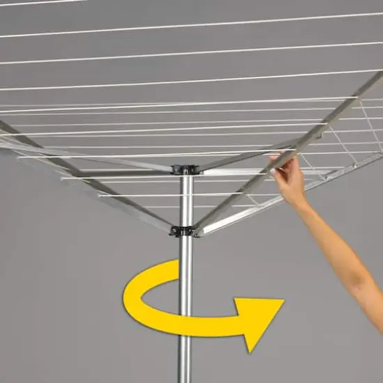 Household Essentials Aluminum Top Umbrella Dryer {3}