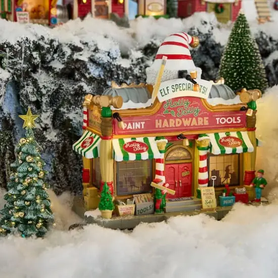 Lemax&reg; Santa's Wonderland Holly Jolly Hardware {3}