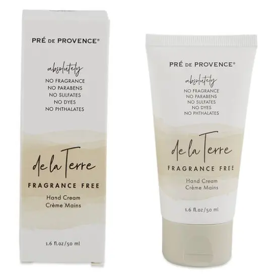 European Soaps Unscented De La Terre Hand Cream, 50mL {1}