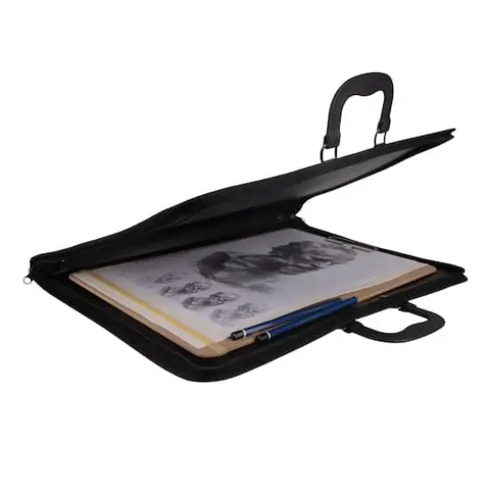 17" x 22" Black Basic Pro Portfolio by Artist's Loft&reg; {4}