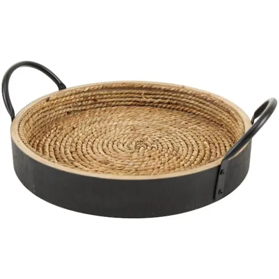 Matte Black Bohemian Nesting Tray Set {6}