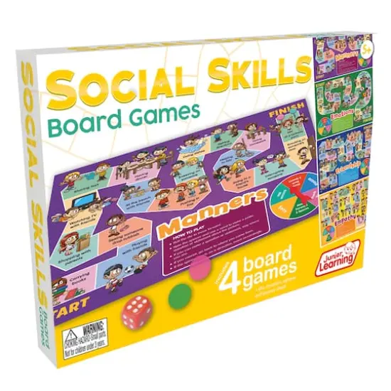 Junior Learning&reg; Social Skills Board Games {1}