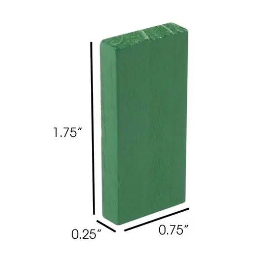 Toy Time Colorful Wooden Dominoes Block Set {3}