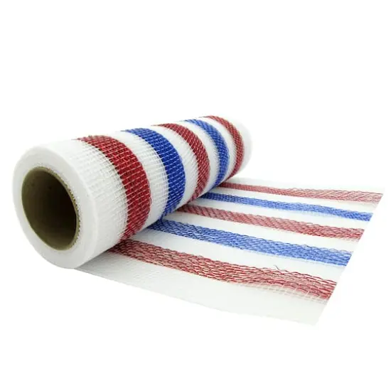10" x 19ft. Red, White & Blue Striped Mesh by Celebrate It&trade; {4}