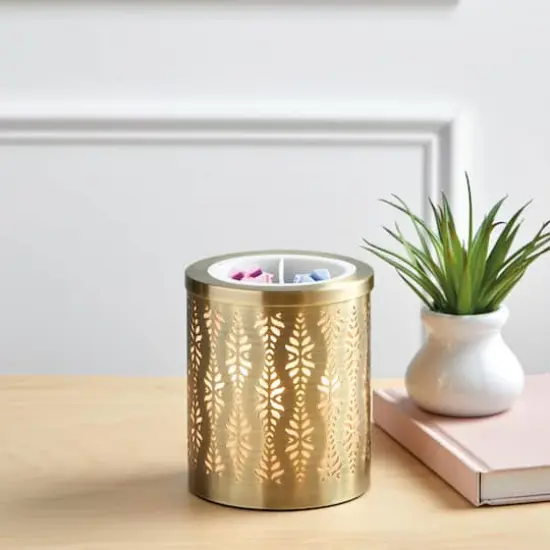 5" Gold Metallic Wax Warmer by Ashland&reg; {3}