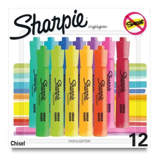 Sharpie&reg; Tank Chisel Tip Highlighter Set {1}
