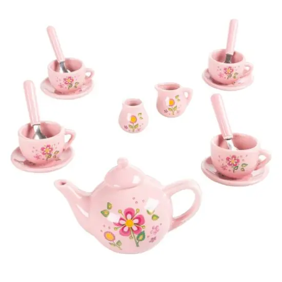 Kids Mini Porcelain Tea Party Set {4}