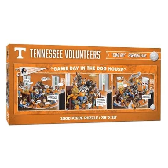 College Game Day in the Dog House 1,000 Piece Puzzle Tennessee Volunteers {1}
