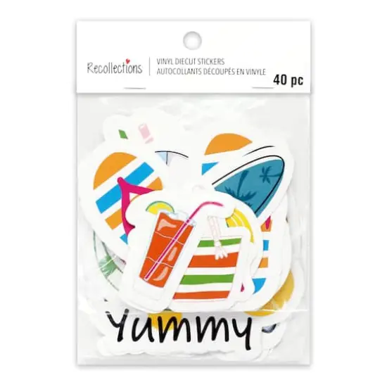 VSCO Vinyl Die Cut Stickers by Recollections&trade; {5}