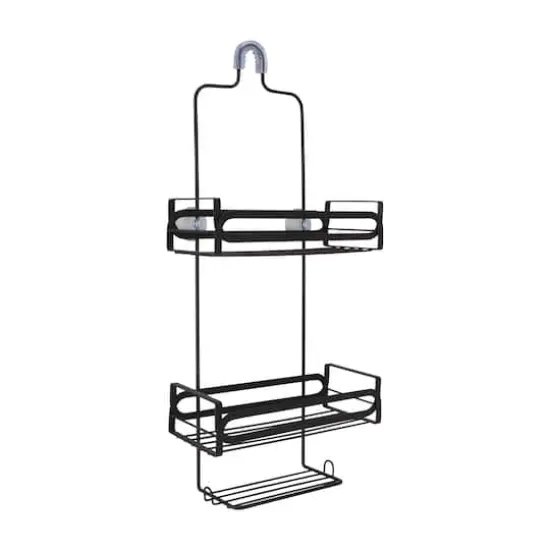 Elle D&eacute;cor Noir Black Shower Caddy {1}