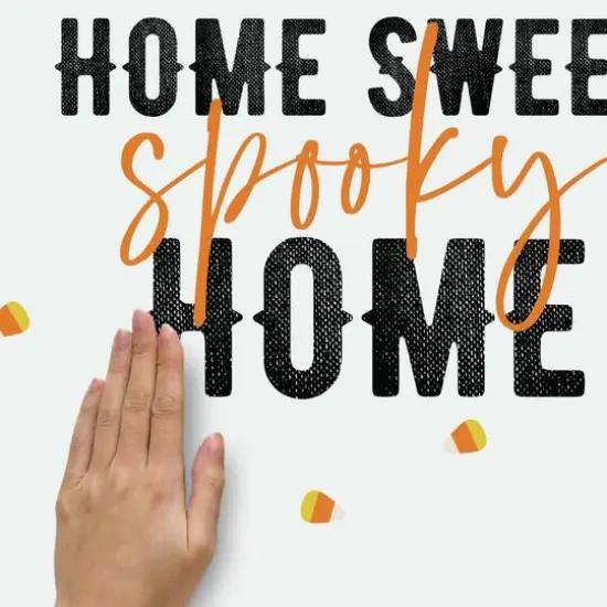 RoomMates Home Sweet Spooky Home Peel & Stick Wall Decals {6}