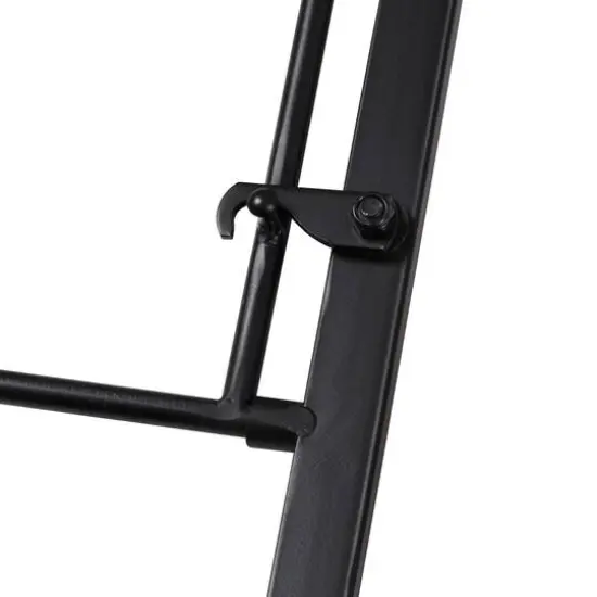 Honey Can Do Black & Walnut Collapsible Wall-Mounted Hamper with Bag and Shelf {9}