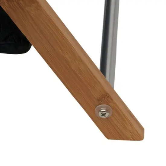 Household Essentials Small Black Collapsible X-Frame Laundry Basket {5}