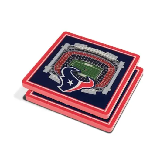 3D StadiumView Coasters Houston Texans {1}