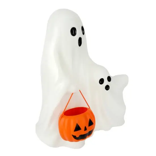 24" Lighted Ghost & Pumpkin Blow Mold by Ashland&reg; {3}
