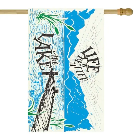 Life is Better at the Lake Doormat {3}