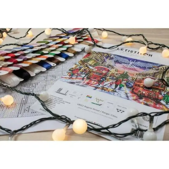 Letistitch Regent Street/Range: Cities Counted Cross Stitch Kit {8}