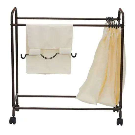 Household Essentials Rolling Laundry Sorter {5}