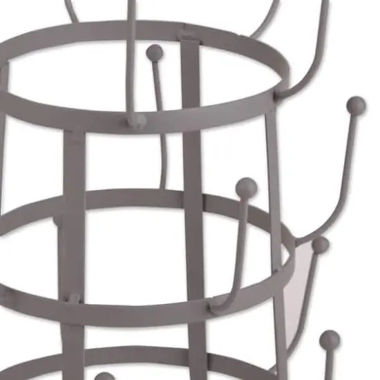 DII&reg; Vintage Coffee Mug Stand Matte Gray {4}