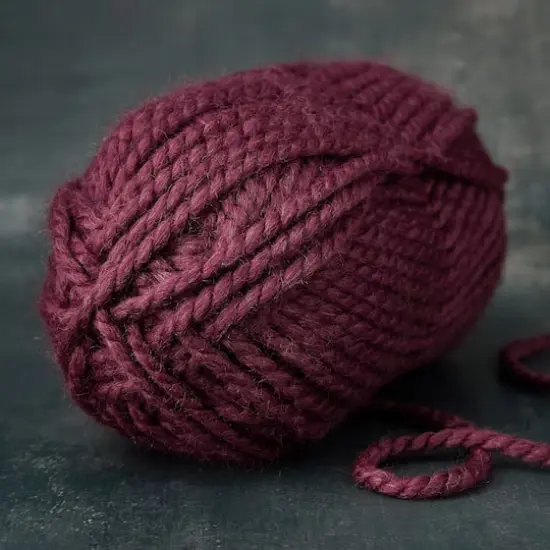 Lion Brand&reg; Wool-Ease&reg; Thick & Quick&reg; Solid Yarn Fig {3}